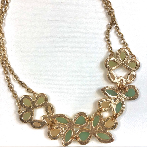 MULTICOLOR GEM statement necklace - Picture 5 of 6